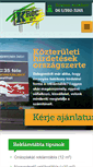 Mobile Screenshot of hirdetes-reklam-reklamtabla.hu