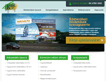 Tablet Screenshot of hirdetes-reklam-reklamtabla.hu